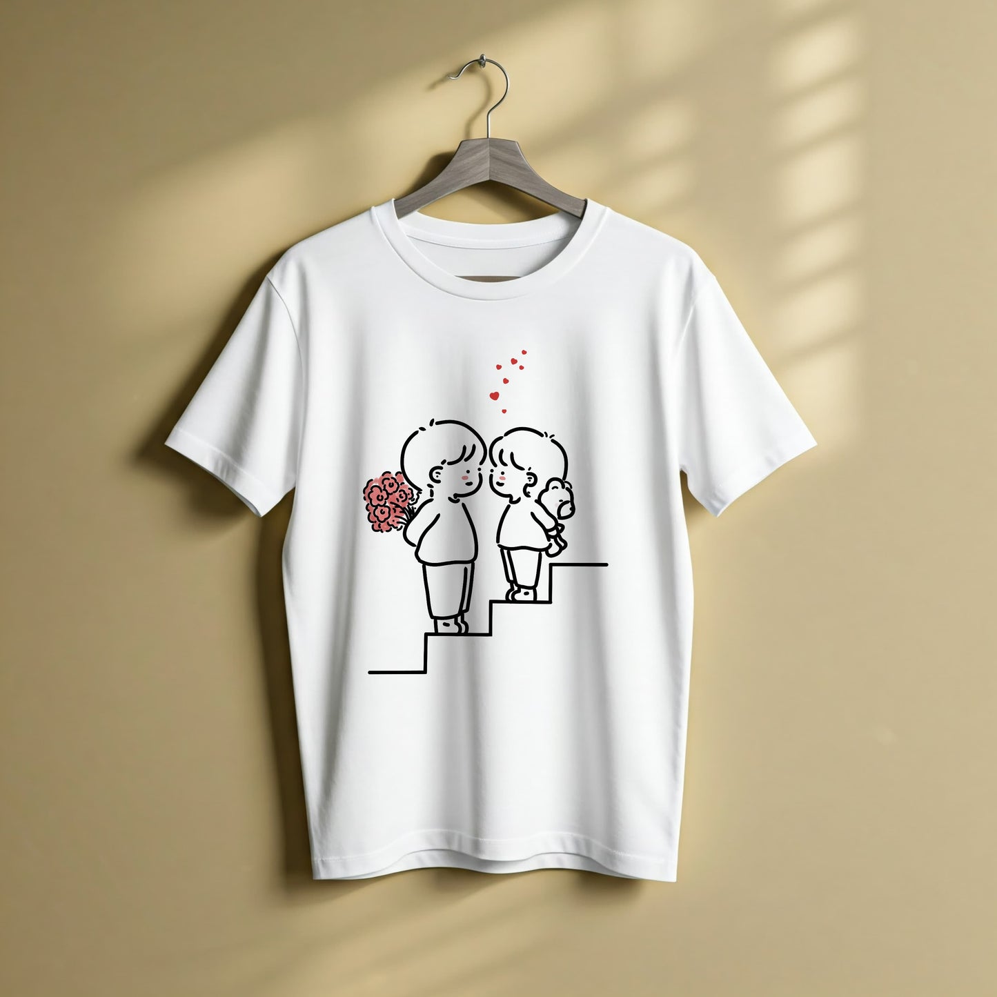 Valentine day T shirt "cute couple"