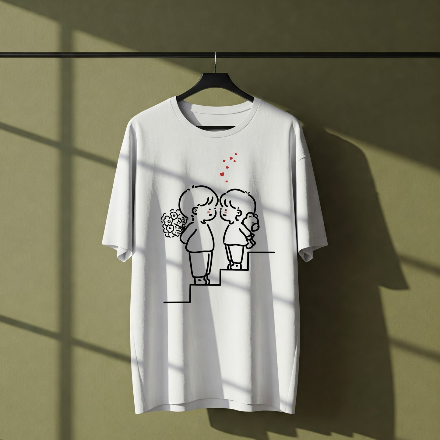 Valentine day T shirt "cute couple"