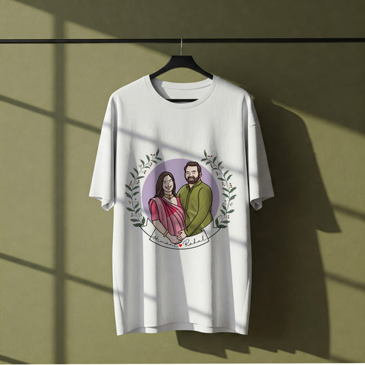 Personalized T-shirt ,Two person , Full featured